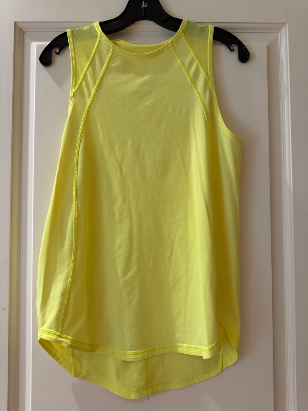 lululemon athletica Neon Yellow Sleeveless Performance Tank